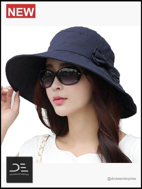 Packable Bucket Sun Hat with UPF 50+ Wide Brim main image 5